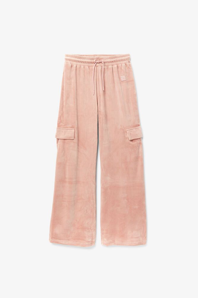 Fila Amrita Velour Pants Rose - Womens - 08253HAIF